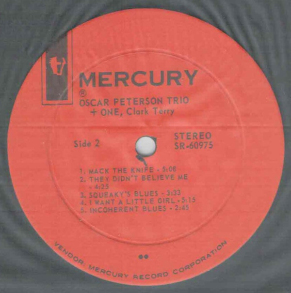 Oscar Peterson Trio* / Clark Terry - + One - LP