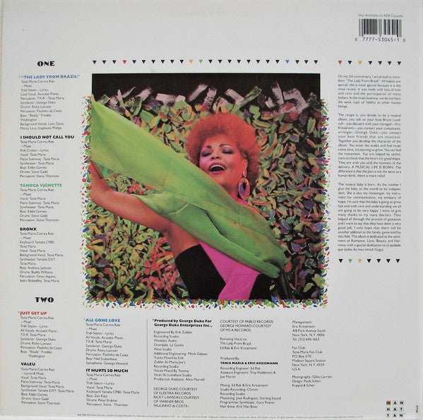 Tania Maria - The Lady From Brazil - LP