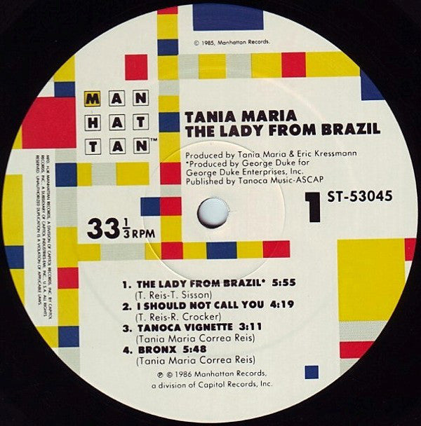 Tania Maria - The Lady From Brazil - LP