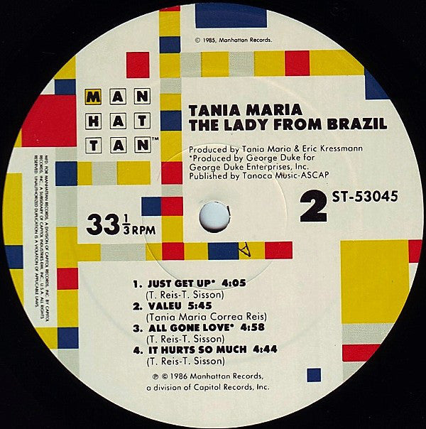 Tania Maria - The Lady From Brazil - LP