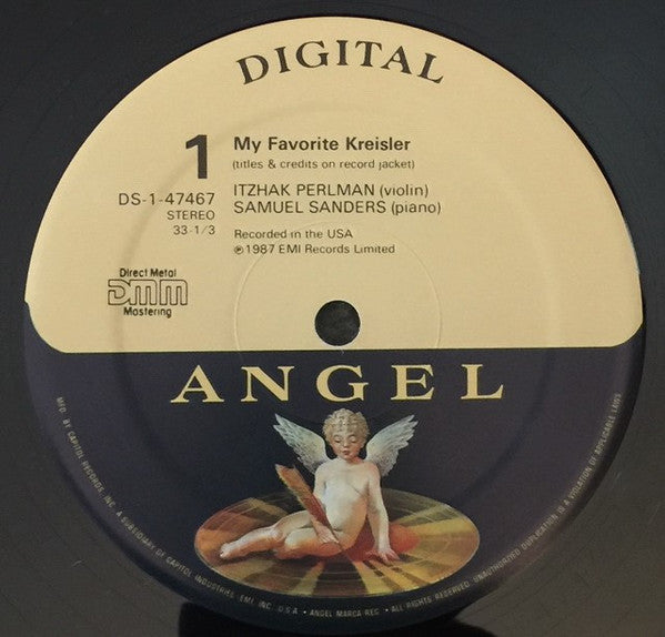 Itzhak Perlman, Samuel Sanders  - My Favorite Kreisler - LP