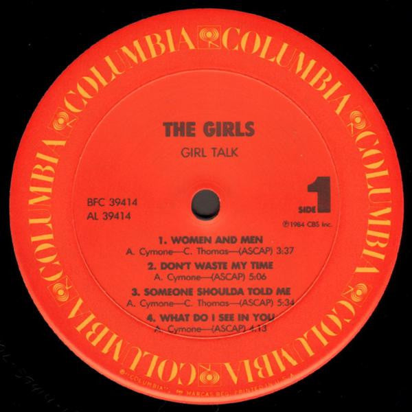 The Girls  - Girl Talk - LP