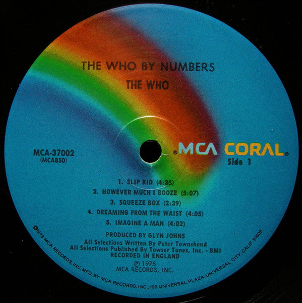 The Who - The Who By Numbers - LP