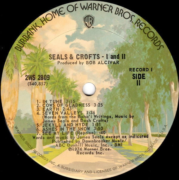 Seals & Crofts - I And II - LP