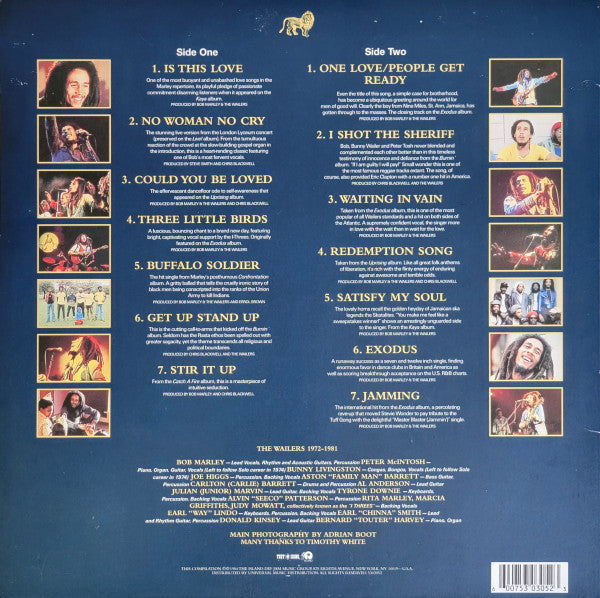 Bob Marley & The Wailers - Legend (The Best Of Bob Marley And The Wailers) - LP