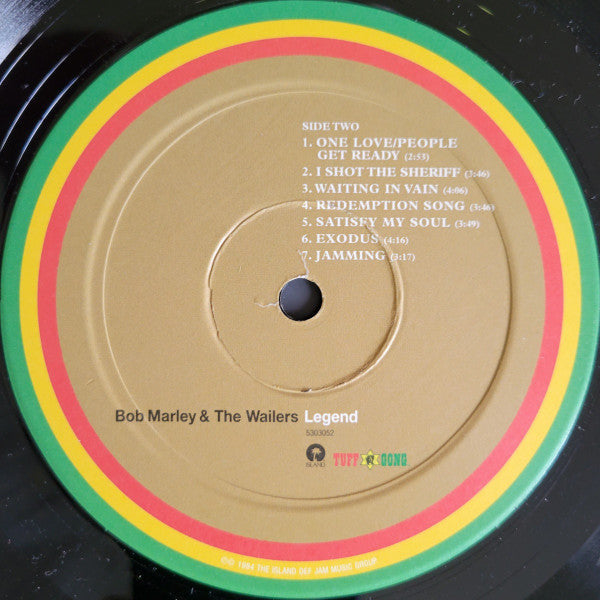 Bob Marley & The Wailers - Legend (The Best Of Bob Marley And The Wailers) - LP