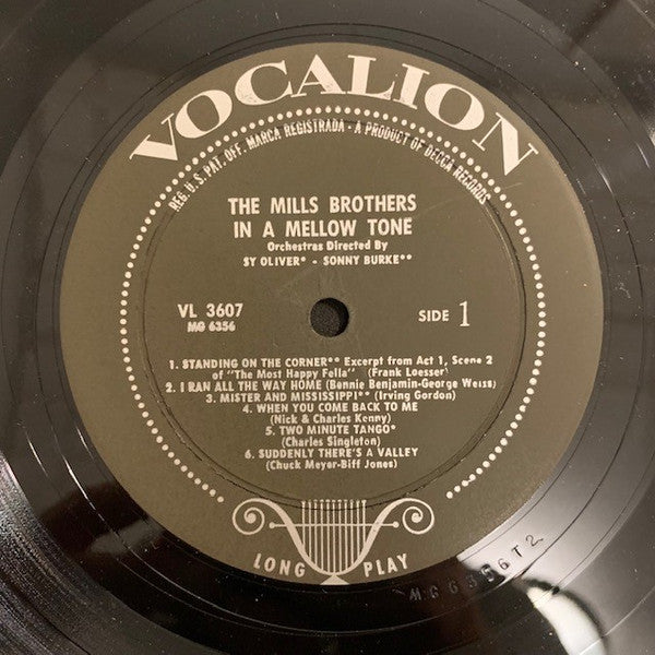The Mills Brothers - In A Mellow Tone - LP