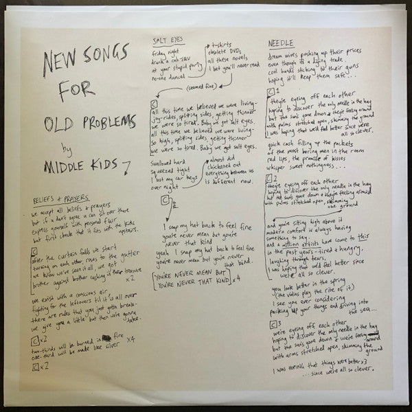 Middle Kids - New Songs For Old Problems