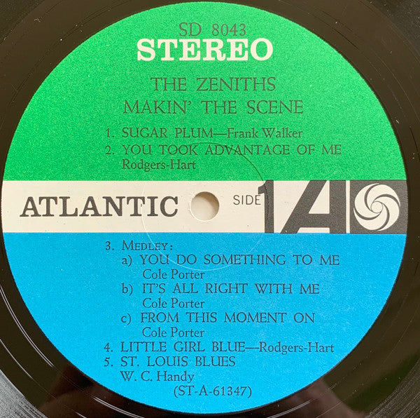 The Zeniths - Makin' The Scene - LP
