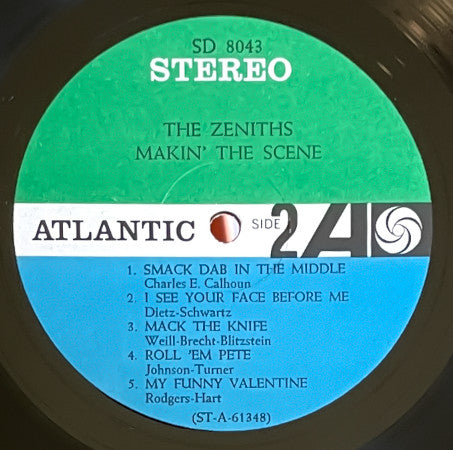 The Zeniths - Makin' The Scene - LP