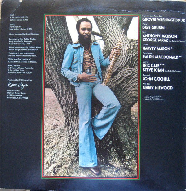 Grover Washington, Jr. - A Secret Place - LP