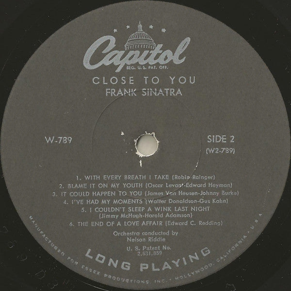 Frank Sinatra - Close To You - LP