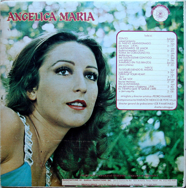 Angelica Maria - Tonto - LP