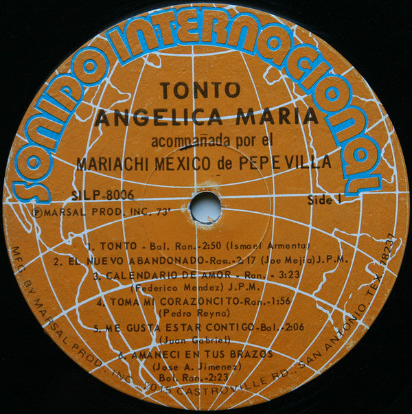 Angelica Maria - Tonto - LP