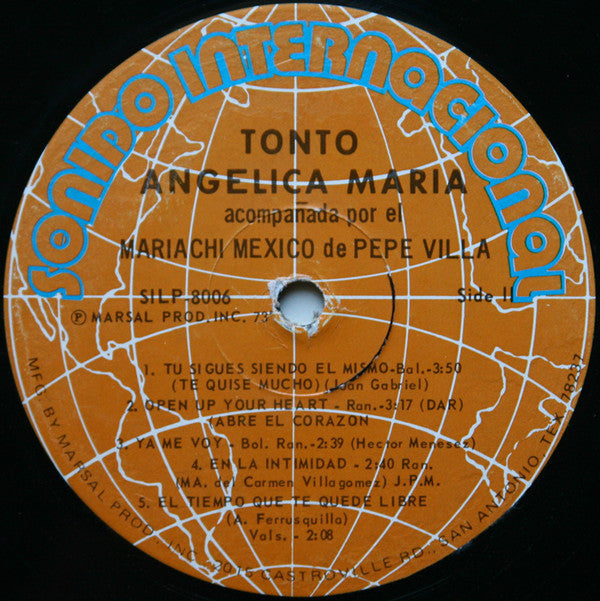 Angelica Maria - Tonto - LP