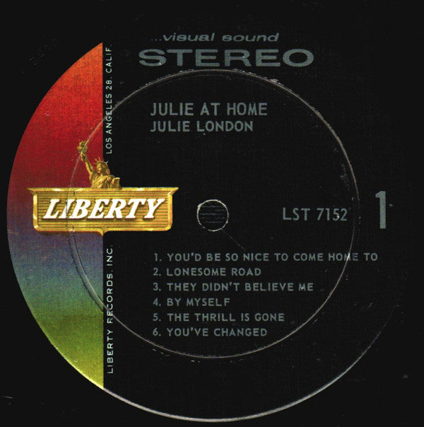 Julie London - Julie...At Home - LP