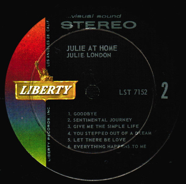 Julie London - Julie...At Home - LP