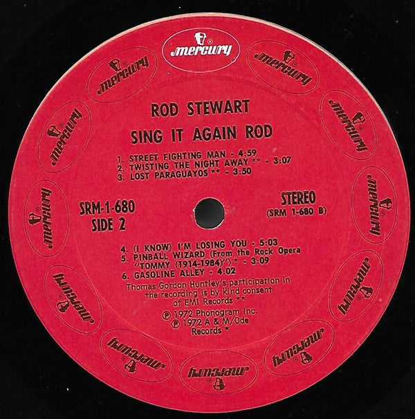 Rod Stewart - Sing It Again Rod - LP