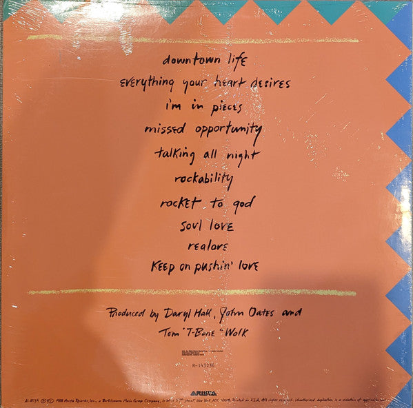 Daryl Hall John Oates* - Ooh Yeah! - LP