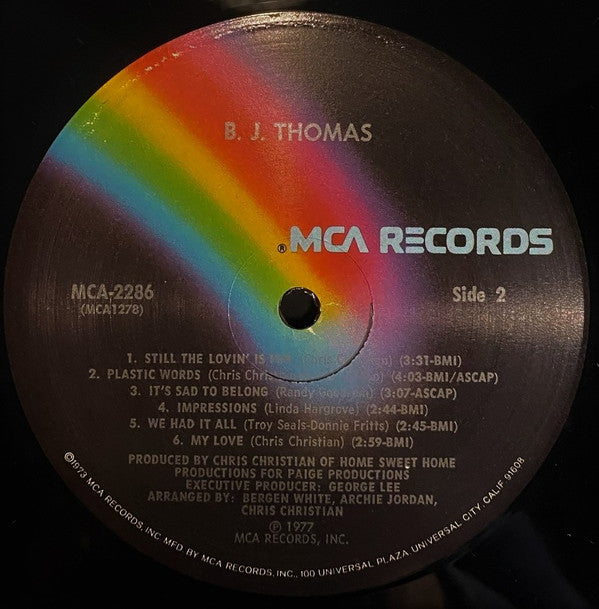 B.J. Thomas - B.J. Thomas - LP