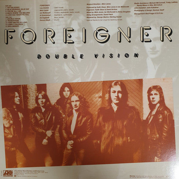 Foreigner - Double Vision - LP