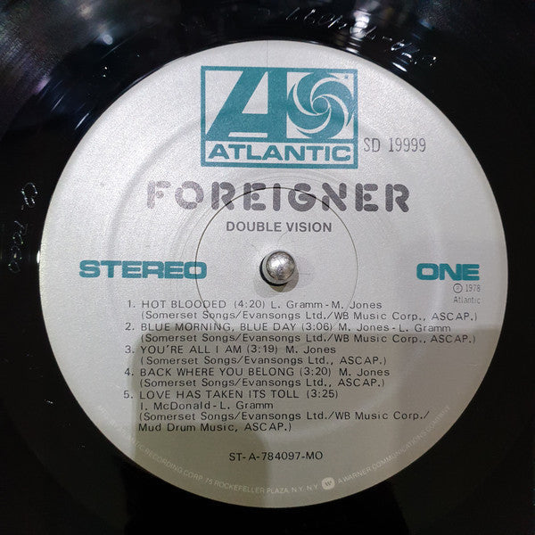 Foreigner - Double Vision - LP