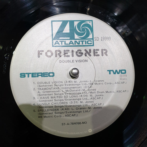 Foreigner - Double Vision - LP