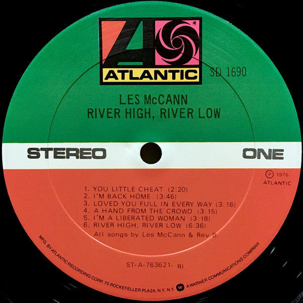 Les McCann - River High, River Low - LP