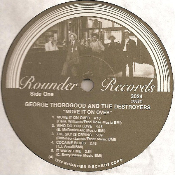 George Thorogood And The Destroyers* - Move It On Over - LP