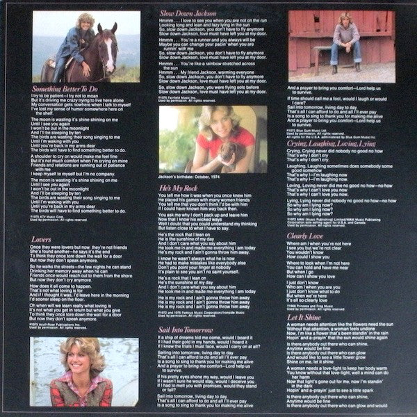 Olivia Newton-John - Clearly Love - LP