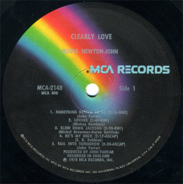 Olivia Newton-John - Clearly Love - LP