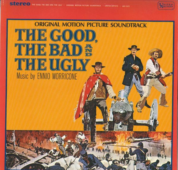 Ennio Morricone - The Good, The Bad  And The Ugly - Original Motion Picture Soundtrack - LP