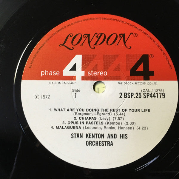 Stan Kenton And His Orchestra - Stan Kenton Today: Recorded Live In London - LP