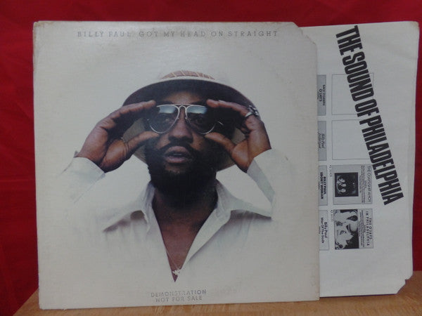 Billy Paul - Got My Head On Straight - LP