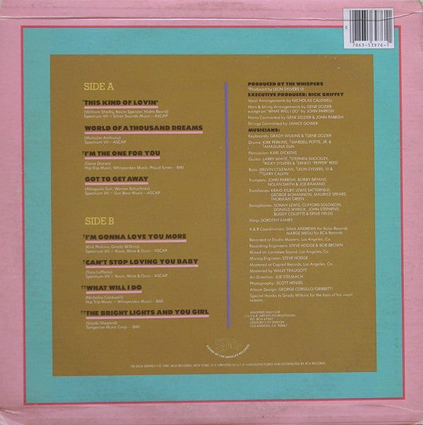 The Whispers - This Kind Of Lovin' - LP