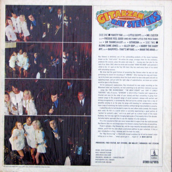 Ray Stevens - Gitarzan - LP