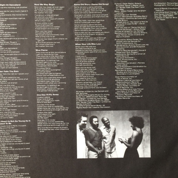 Randy Crawford - Now We May Begin - LP