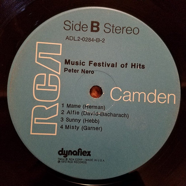 Peter Nero - Music Festival Of Hits - LP