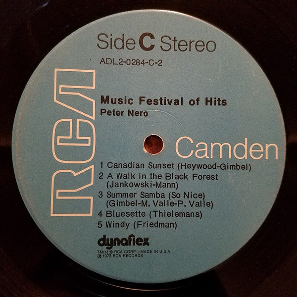 Peter Nero - Music Festival Of Hits - LP