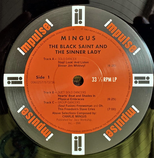 Mingus* - The Black Saint And The Sinner Lady - LP
