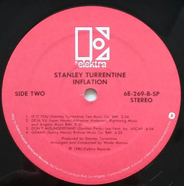 Stanley Turrentine - Inflation - LP