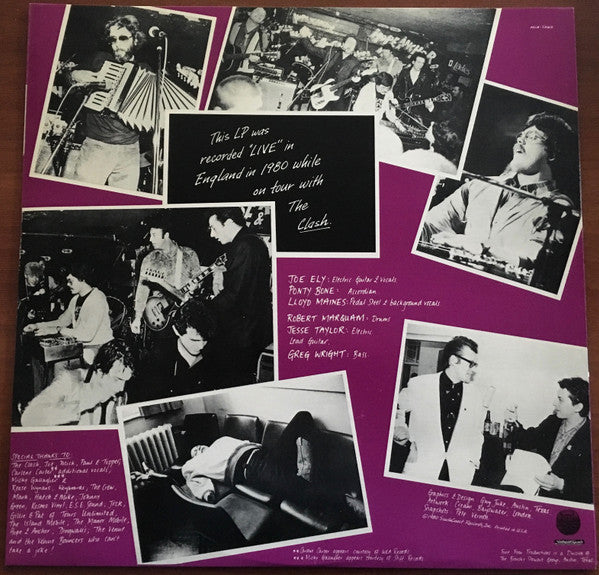 The Joe Ely Band - Live Shots - LP