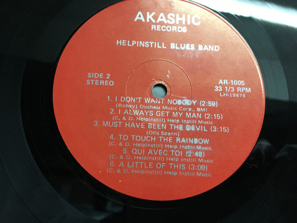 Helpinstill Blues Band* - Bayou-Rhythm - LP