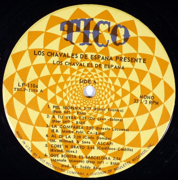 Los Chavales De España - Los Chavales de España Presente Those Kids From Spain - LP