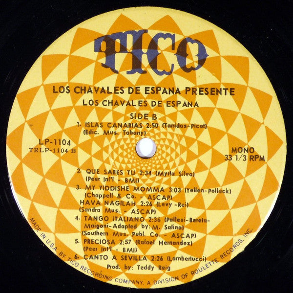 Los Chavales De España - Los Chavales de España Presente Those Kids From Spain - LP