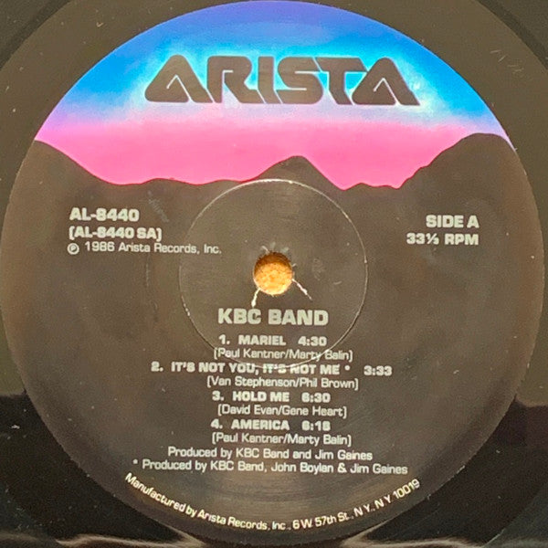 KBC Band  - KBC Band - LP