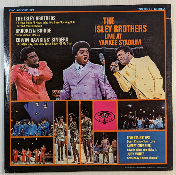 Various - The Isley Brothers Live At Yankee Stadium - LP