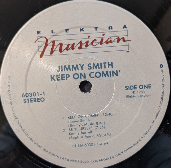 Jimmy Smith - Keep On Comin' - LP