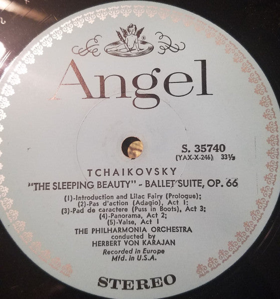 Tchaïkovsky*, Philharmonia Orchestra, Herbert von Karajan -  Ballet Suites  Swan Lake / The Sleeping Beauty - LP