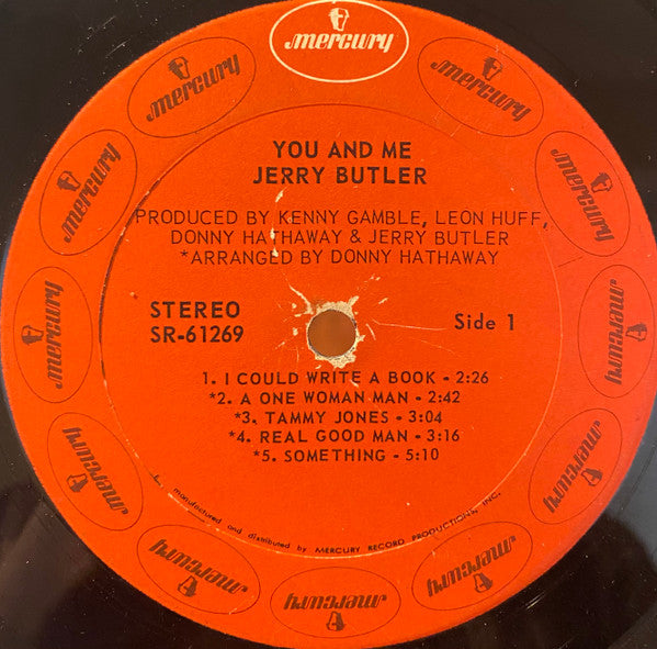 Jerry Butler - You & Me - LP